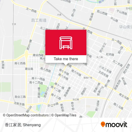 香江家居 map