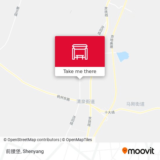 前腰堡 map