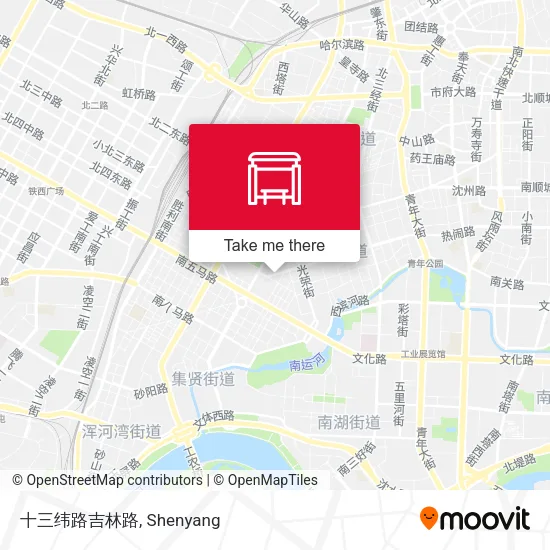 十三纬路吉林路 map