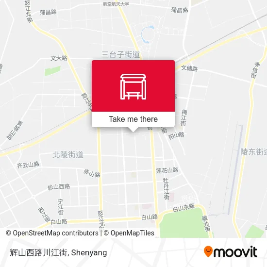 辉山西路川江街 map
