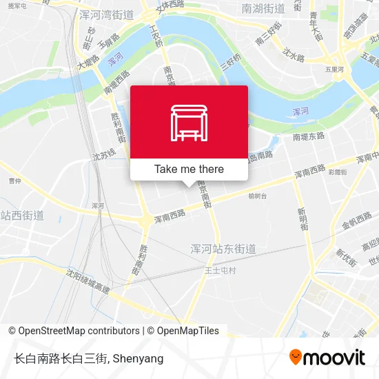 长白南路长白三街 map