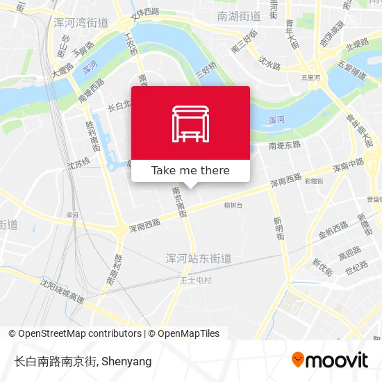 长白南路南京街 map