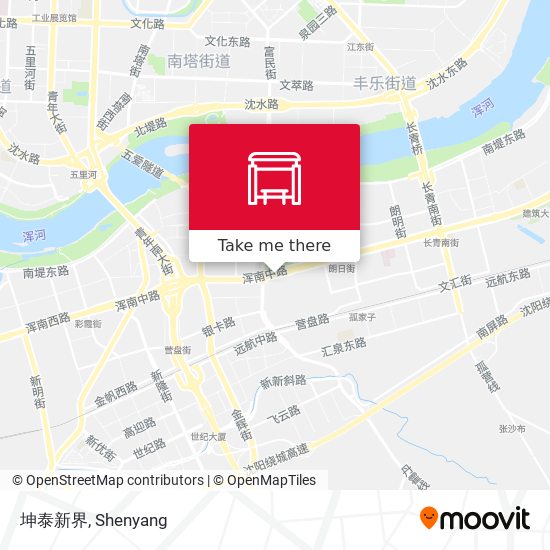 坤泰新界 map