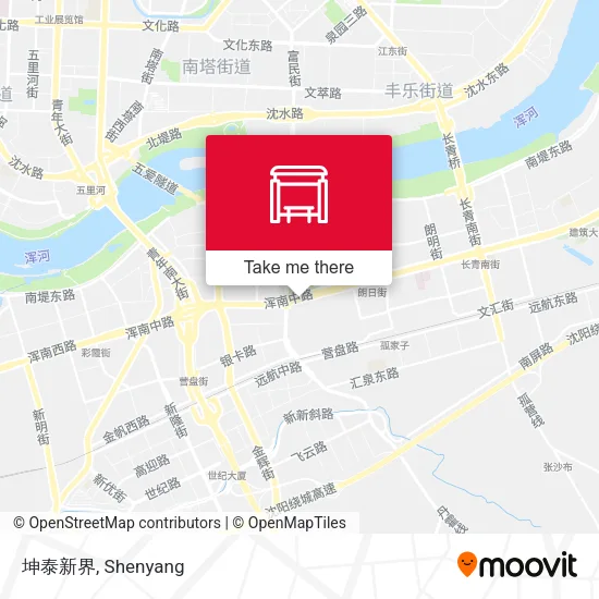 坤泰新界 map