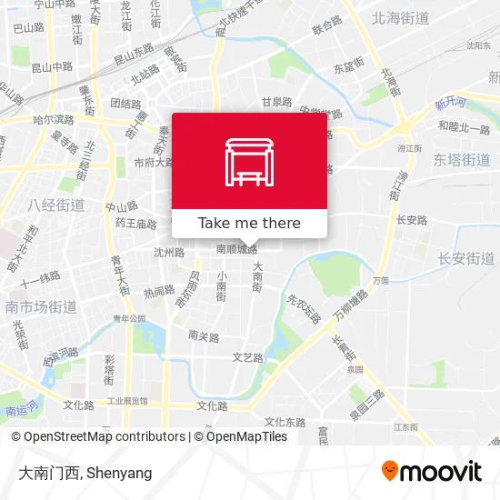 大南门西 map