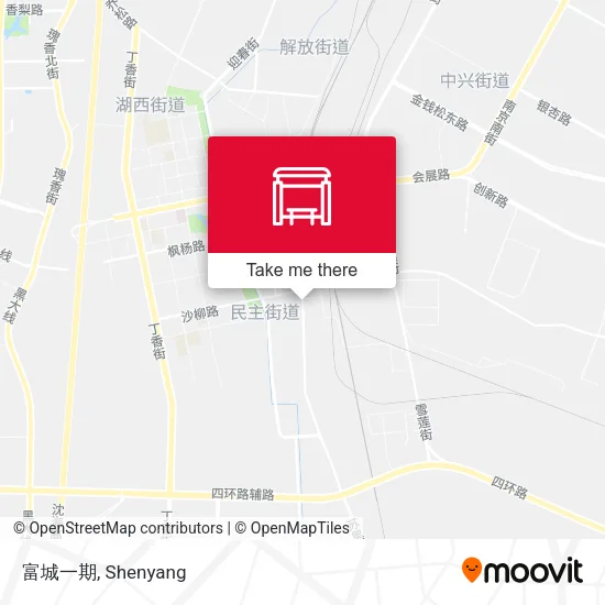 富城一期 map