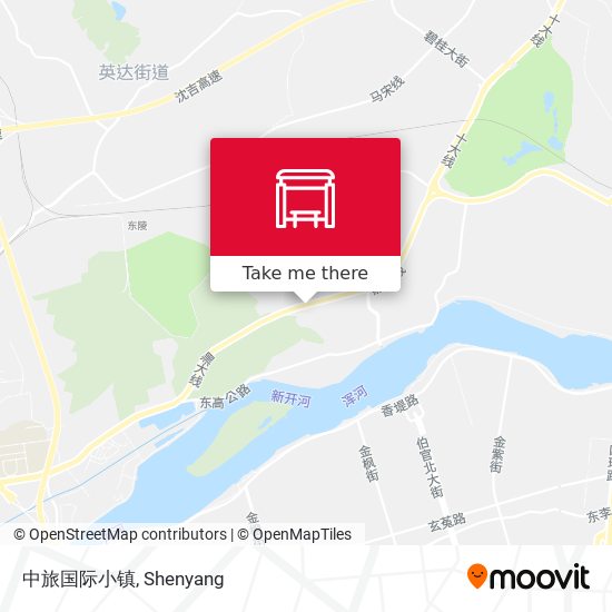 中旅国际小镇 map