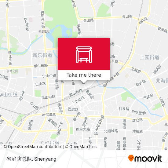 省消防总队 map