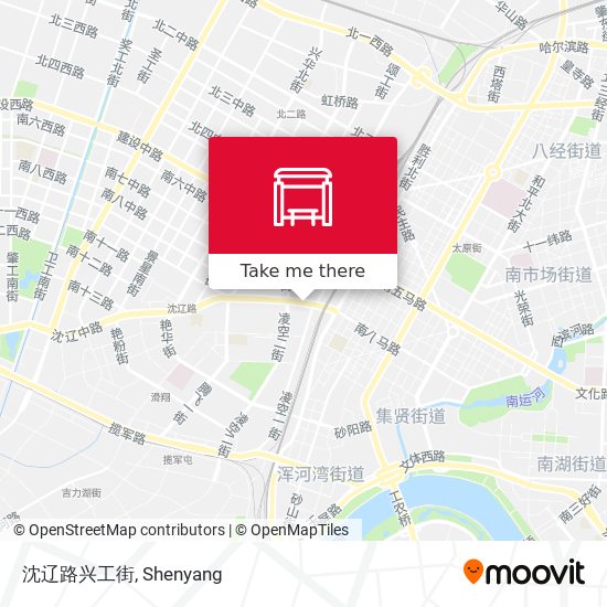 沈辽路兴工街 map