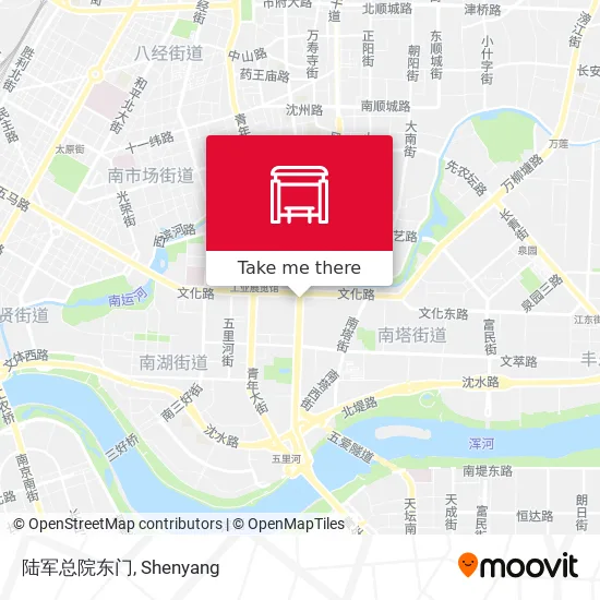 陆军总院东门 map