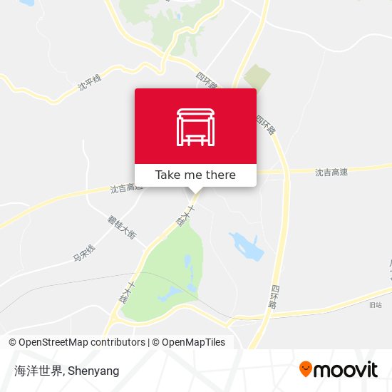 海洋世界 map