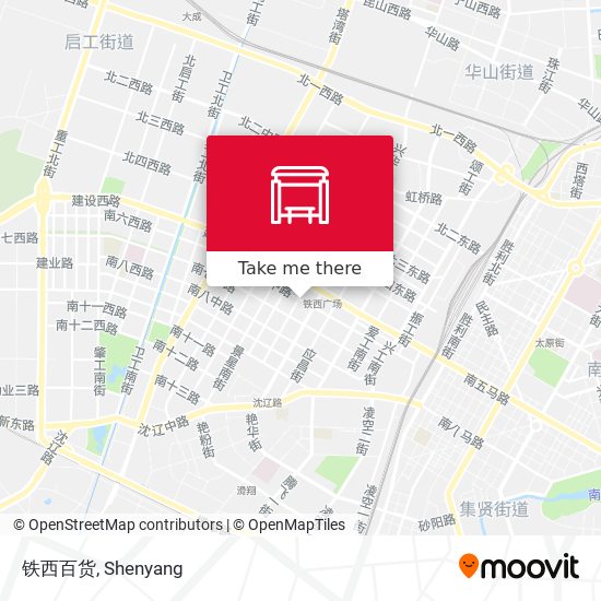 铁西百货 map