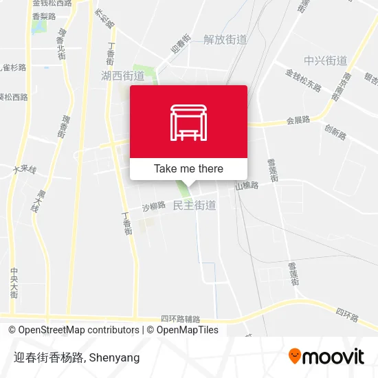 迎春街香杨路 map