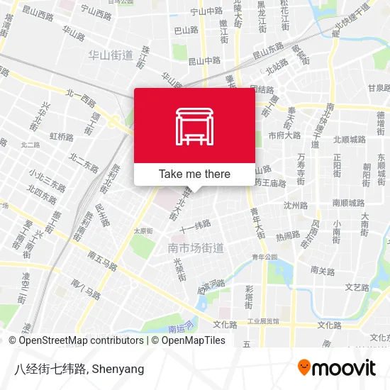 八经街七纬路 map