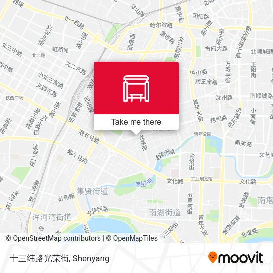 十三纬路光荣街 map