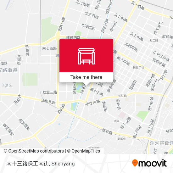 南十三路保工南街 map