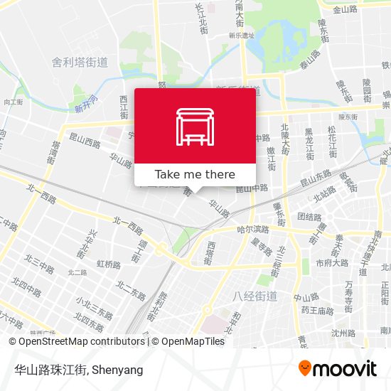 华山路珠江街 map