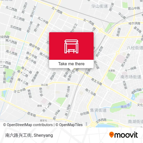 南六路兴工街 map
