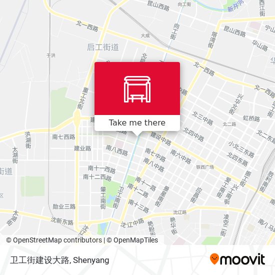 卫工街建设大路 map