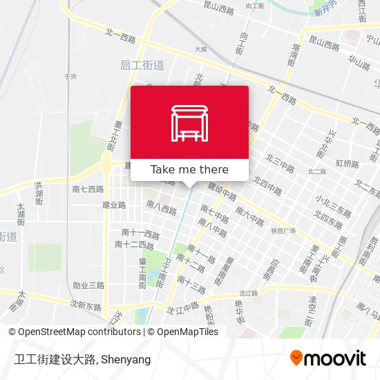 卫工街建设大路 map