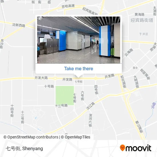 七号街 map