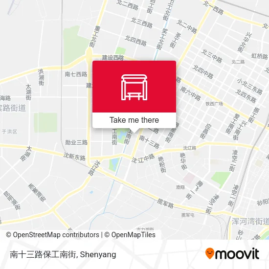 南十三路保工南街 map
