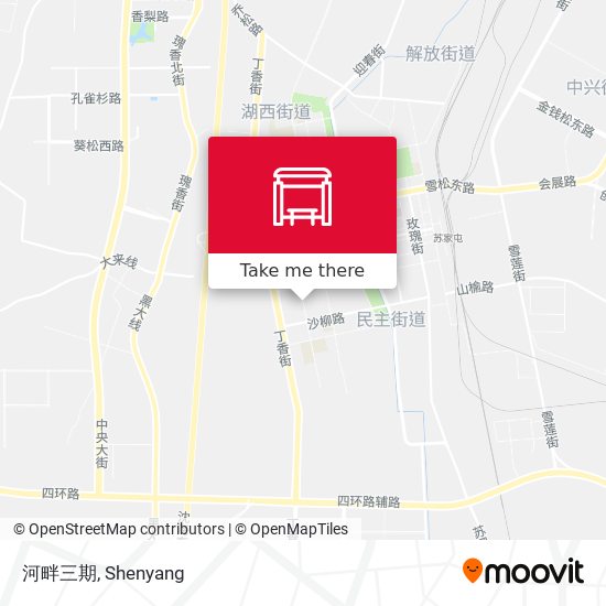 河畔三期 map