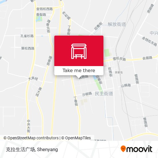 克拉生活广场 map