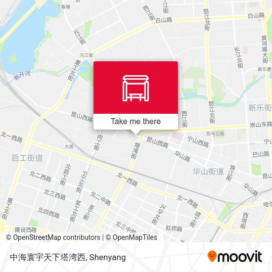 中海寰宇天下塔湾西 map