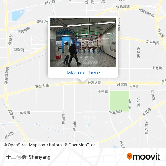 十三号街 map