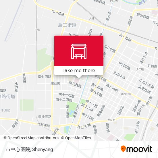市中心医院 map