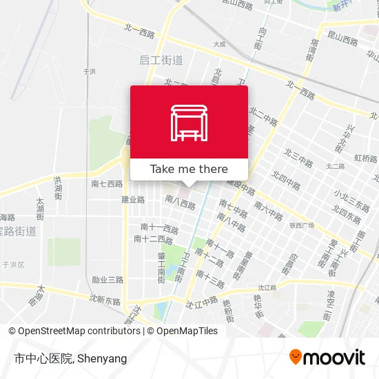 市中心医院 map