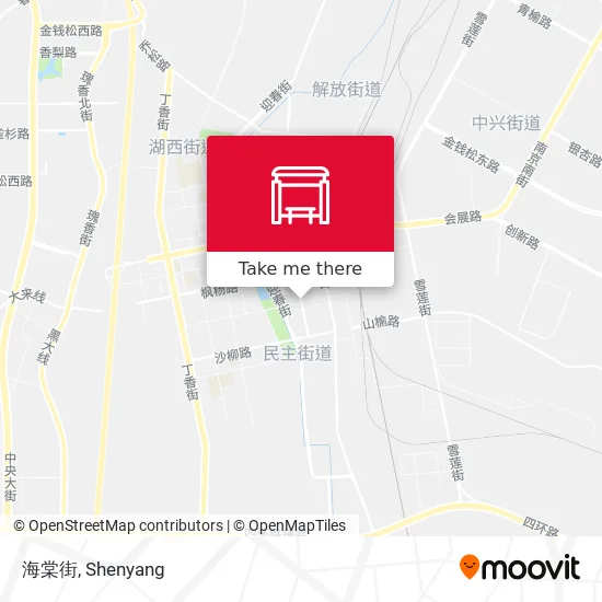 海棠街 map