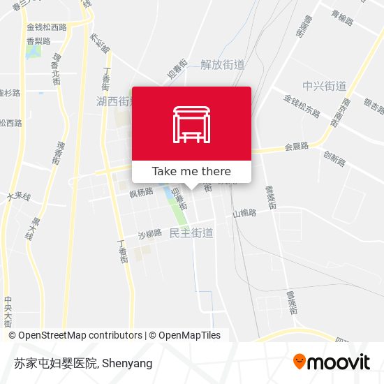 苏家屯妇婴医院 map