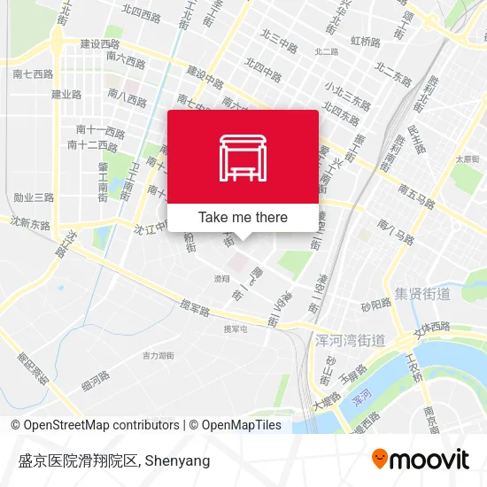 盛京医院滑翔院区 map