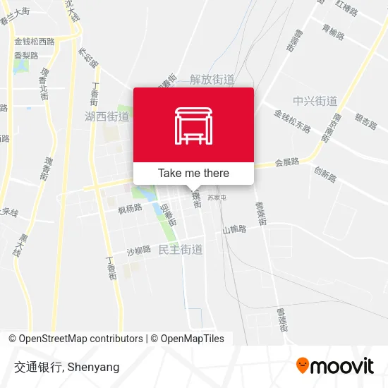 交通银行 map