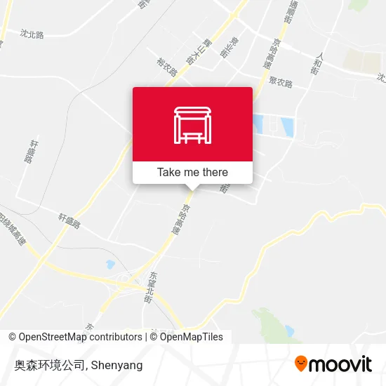 奥森环境公司 map