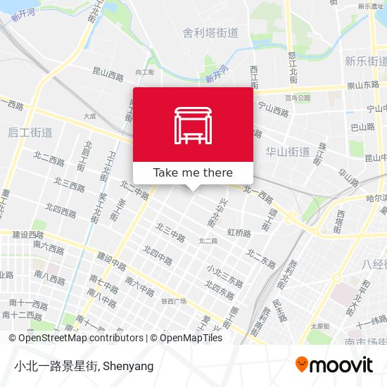 小北一路景星街 map