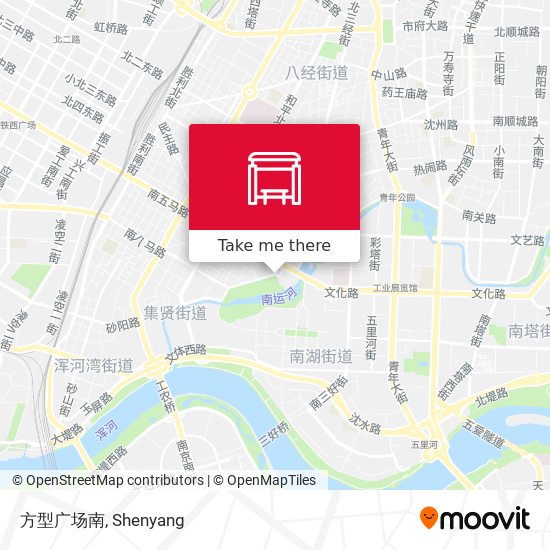 方型广场南 map