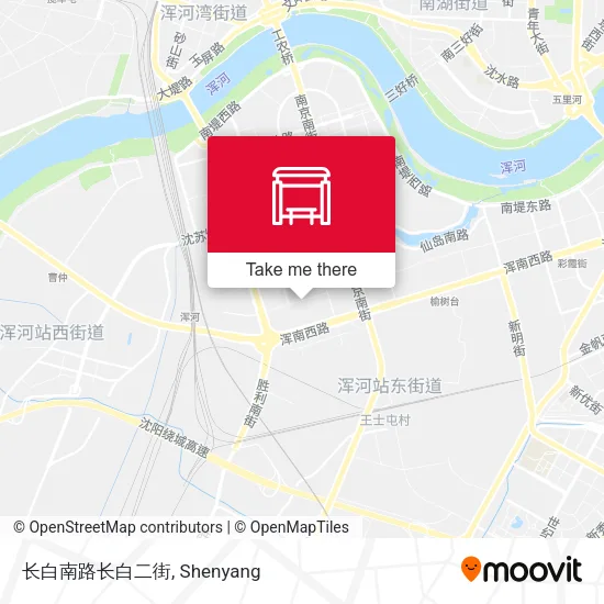 长白南路长白二街 map