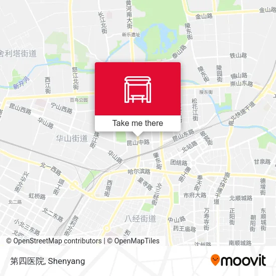 第四医院 map