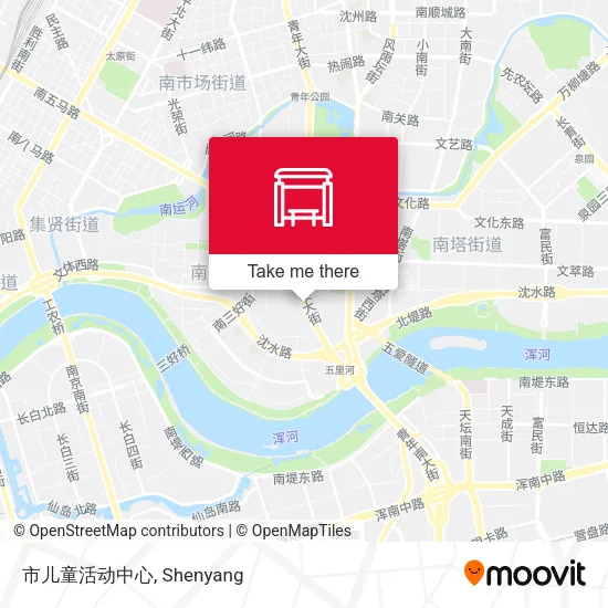 市儿童活动中心 map
