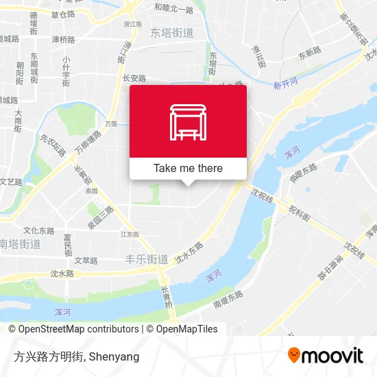 方兴路方明街 map