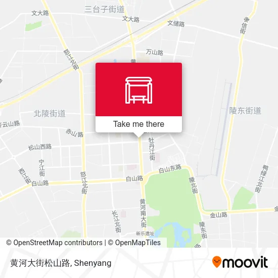 黄河大街松山路 map