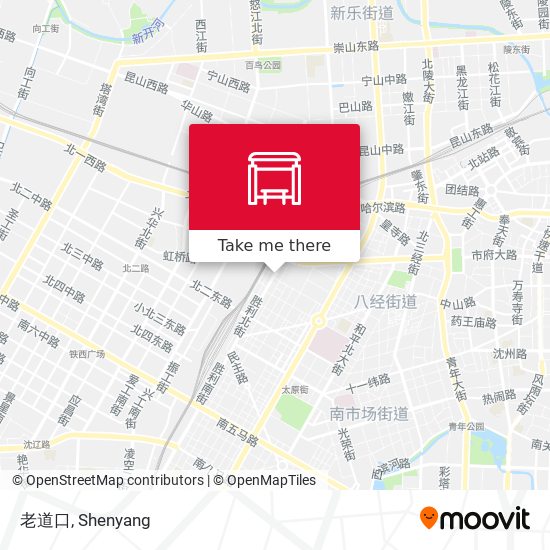 老道口 map