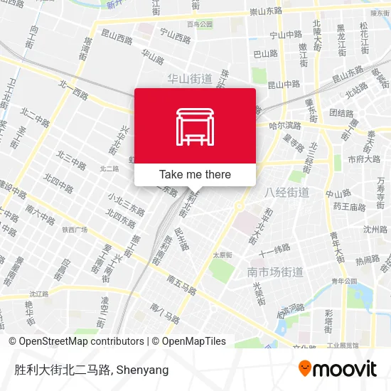 胜利大街北二马路 map