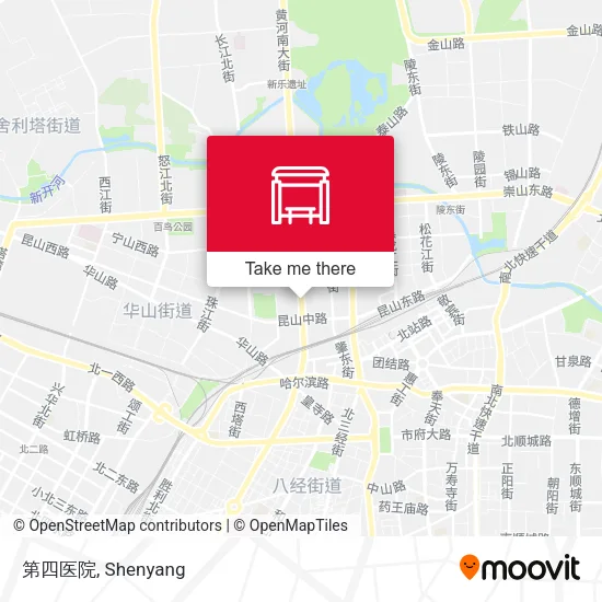 第四医院 map
