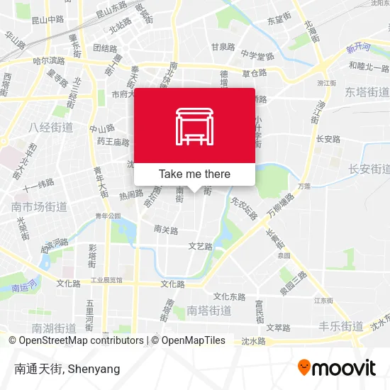 南通天街 map