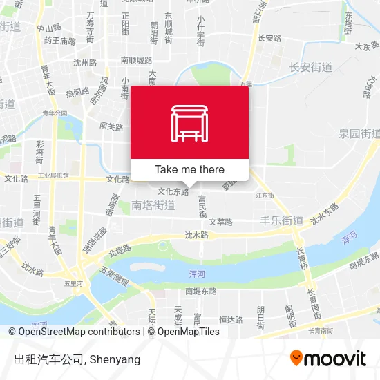 出租汽车公司 map
