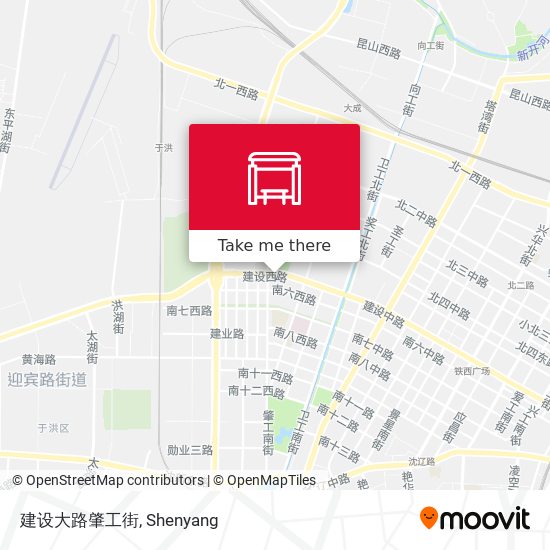 建设大路肇工街 map